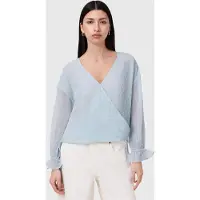 AllSaints Penny Top Plein Air Blue Talla: 10 | Blusas Outlet | Mujer | Azul