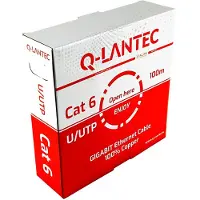 Q-LANTEC Cable De Red Cat6a Kiu6pvc100q