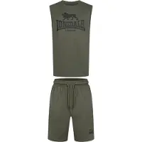 Lonsdale Ropa para correr 'Allanton' oliva / negro