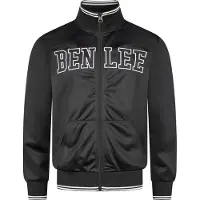 Benlee Chaqueta de chándal 'Troy' negro / blanco