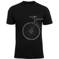 Cotton Prime Camiseta 'Bike Lover' marrón claro / negro / blanco