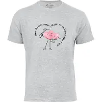 Cotton Prime Camiseta 'Super Mutti' gris / rosa / negro