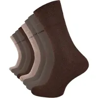 Cotton Prime Calcetines 'Comfort' beige moteado / marrón / taupe