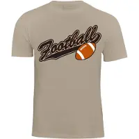 Cotton Prime Camiseta 'American Football' arena / naranja / negro / blanco