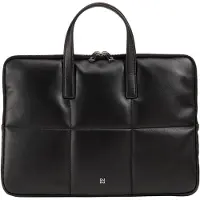 Dudu Toys Togean Bolsa para portátil Piel natural 36 cm negro