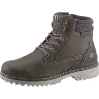 Dockers Botas con cordones gris oscuro