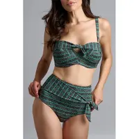 Marlies Dekkers Bebali Ocean Teal Plunge Balcony Bikini Top Talla: 70B | Bikinis Outlet | Mujer | Cian