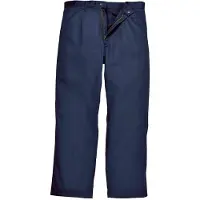 Portwest BZ30 Bizweld, pantalones de trabajo, color azul marino, talla L