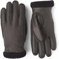 Hestra - Deerskin Primaloft Rib - Guantes size 8, marrón