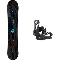 K2 Snowboard - Packs (snowboard + fijaciones) - Pack Extravision 2026 para Mujer - Negro