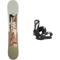 Capita - Packs (snowboard + fijaciones) - Pack Paradise 2026 para Mujer - Beige