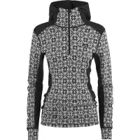 Kari Traa - Women's Rose Hood - Ropa interior merino size L, gris
