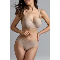 Marlies Dekkers Dame De Paris Shimmering Bronze Brazilian Briefs Talla: XXL | Calzoncillos Outlet | Mujer | Marrón