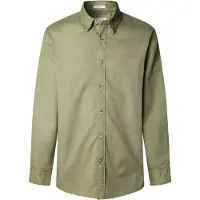 Pepe Jeans para hombre. PM3090843 Camisa Charly verde (XL), Azul, Casual, Algodón, Manga larga, outlet 2026.