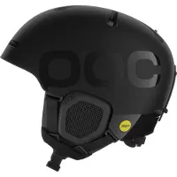 POC - Cascos esquís hombre - Fornix BC Uranium Black Matt - Talla 51-54 cm - Negro