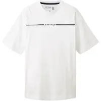 Tom Tailor Camiseta azul noche / azul paloma / blanco