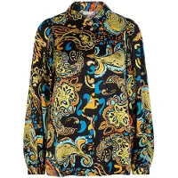 Esqualo Blouse Basic Untamed Party Print Talla: 36 | Manga Larga Outlet | Mujer