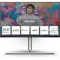 AOC Monitor Graphic Designer Pro U32u3cv 32´´ 4k Ips Led