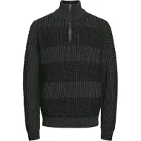 Jack & Jones Jersey 'JJHugo' antracita / negro