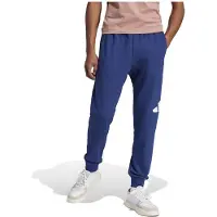 Adidas Pantalón deportivo 'ESSENTIALS BIG LOGO FRENCH TERRY' azul ultramarino / blanco