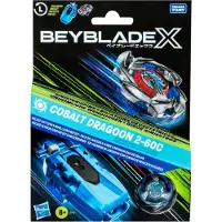 Beyblade Set Premium De Lanzador Con Cuerda Y Trompo Cobalt Dragoon 2-60c