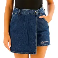 Karl Lagerfeld Denim Skort Washed Dark Blue Talla: M | Mini Faldas Outlet | Mujer | Azul