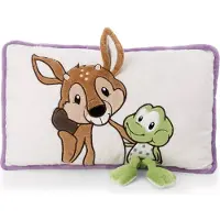 Nici Cojín Rectangular Roebuck René Roebuck &amp; Fridolin Frog 43x25 Cm