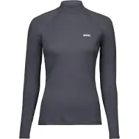 POC - Women's Layer Merino Mock Neck Jersey - Maillot interior de ciclismo size S, azul