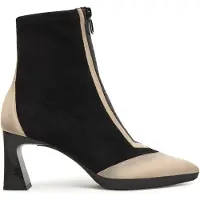 Hispanitas para mujer. BHI254186 Botines de Piel Soho negro (36), 5 a 8cm, Cremallera, Casual, outlet 2026.