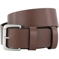Ralph Lauren para hombre. 405899989001 Cinturón de piel con hebilla de rodillo marrón (36), Casual, Clásico, outlet 2