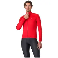 Castelli - Competizione Jacket - Chaqueta de ciclismo size S, rojo
