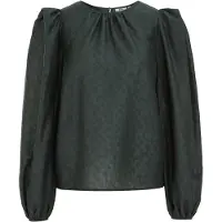 We fashion Blouse Dark Green Talla: L | Manga Larga Outlet | Mujer | Verde