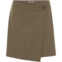 We fashion Skirt Mini Length Greyish Green Talla: L | Mini Faldas Outlet | Mujer | Verde