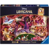 Ravensburger Rompecabezas Lorcana Rubí Destellos Del Reino Disney 1000 Piezas