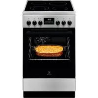 Electrolux Cocina Vitrocerámica Con Horno Lkr540266x 4 Fuegos