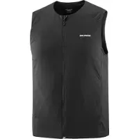 Salomon - Mountain Flex Hybrid Vest - Chaleco de fibra sintética size L, negro