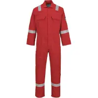 Portwest BZ506 Bizweld, mono de trabajo clásico, color rojo, talla L
