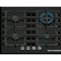 Bosch Placa De Gas De Cristal Pnh6b6k40 60 Cm 4 Fuegos
