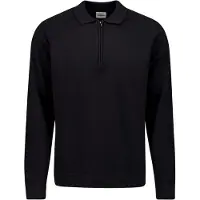 No-excess Pullover Polo Half Zip Solid Black Talla: XL | Jerséis Outlet | Hombre | Negro