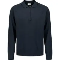 No-excess Pullover Polo Half Zip Solid Night Talla: S | Jerséis Outlet | Hombre | Negro