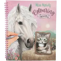 Miss Melody Libro De Colorear With Sequins