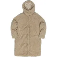 Mazine - Women's Faux-Fur Coat - Abrigo size M, beige