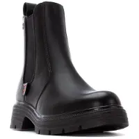 Refresh para mujer. 17302601-NEGRO Botines 173026 negro (37), Plano, 1 a 3cm, Cremallera, Casual, outlet 2026.