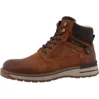 Mustang Botas con cordones 'Maril' cognac / negro