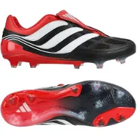 Adidas adidasBota de fútbol Predator Precision para césped natural seco 41 1/3 Core Black / Cloud White / Collegiate Red Hombre