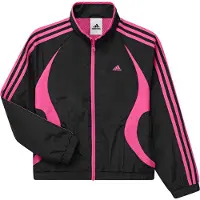 Adidas adidasSudadera Teamgeist 158 Black / Lucid Pink Niño