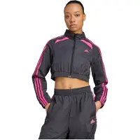 Adidas Originals adidasChaqueta corta Teamgeist Adicolor M Black / Semi Lucid Fuchsia Mujer