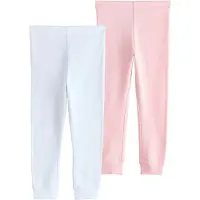 Next Leggings azul pastel / rosa pastel
