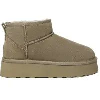 EVER AU Botas 'Heron' marrón moteado