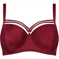 Marlies Dekkers Seduction Cabernet Print Plunge Balcony Bra Talla: 75D | Brasieres Outlet | Mujer